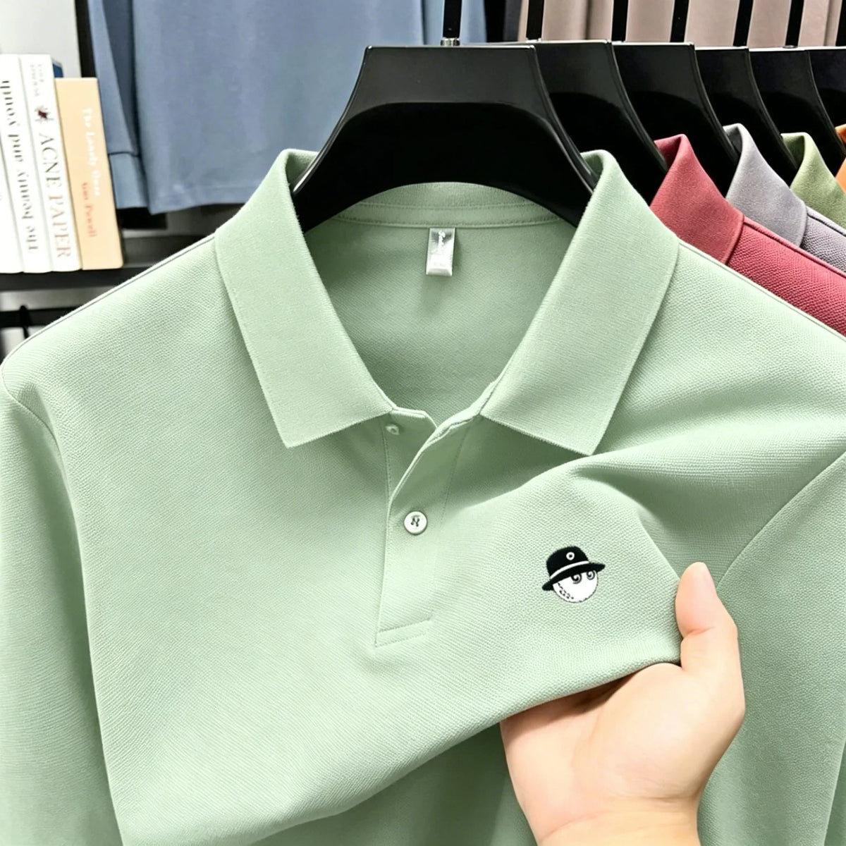 Men's Short-Sleeve Golf Polo Shirt (Premium Line)