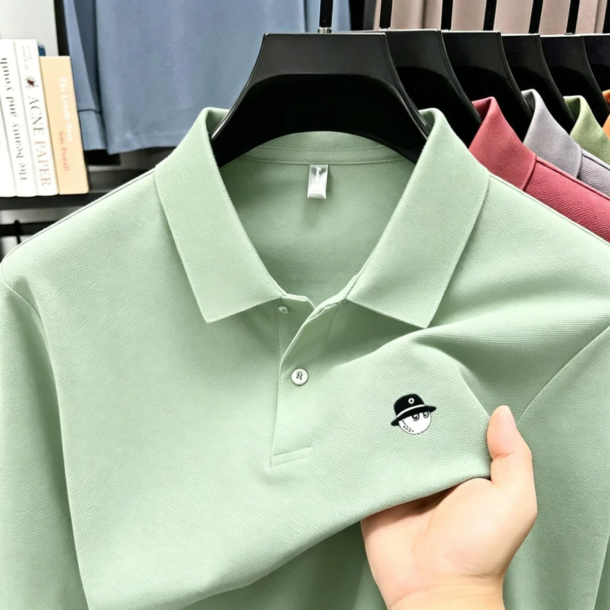 Men's Short-Sleeve Golf Polo Shirt (Premium Line)